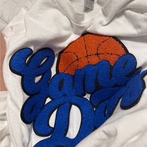 Gildan Long Sleeve Tee Royal Blue Top